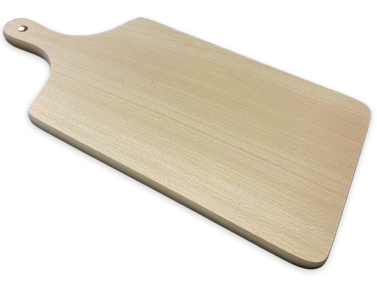 (image for) Pyrography Blank - Extra Large Paddle Chopping Board