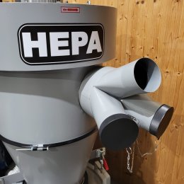 (image for) Charnwood C400RA 4hp 240v HEPA Cyclone Extractor with Remote Start & Auto Filter Cleaning