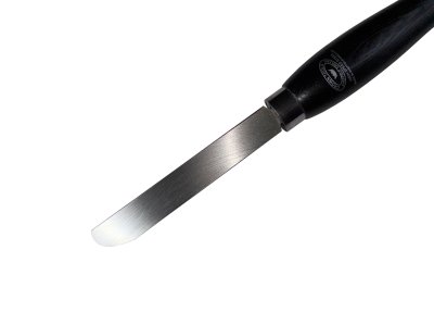 (image for) Crown Cryo Bowl Finishing Scraper 1" (25mm) - Black Ash Handle