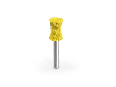 (image for) Saburr Tooth 1/4" Shank Concave Burr - 1/2" Fine