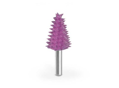 (image for) Saburr Tooth 1/4" Shank Taper Burr - 3/4" Supreme 132 grit