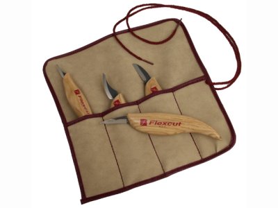 (image for) Flexcut KN100 4 Piece Carving Knife Set