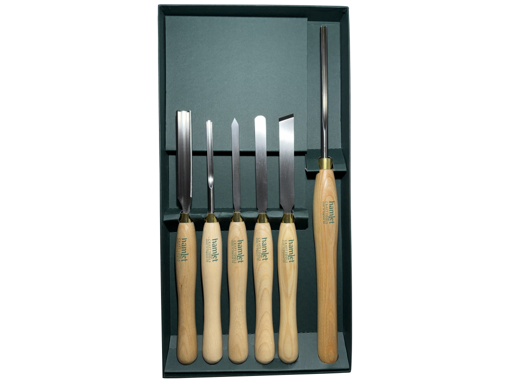(image for) Hamlet 6 Piece Spindle & Bowl Turning Tool Set