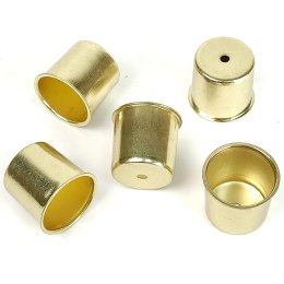 (image for) Charnwood CCG23 Gold 21mm Candle Cup - Pack of 5