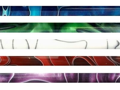 (image for) Chestnut Acrylic Blank Mixed Pack - Swirl