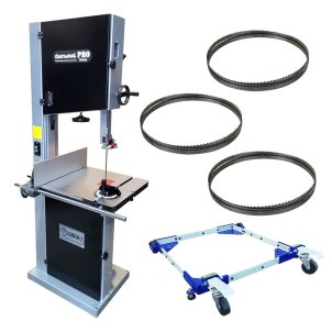 (image for) Charnwood C18BXP Cobra 18" Bandsaw With 3 Extra Blades & Wheel Kit (Package Deal)