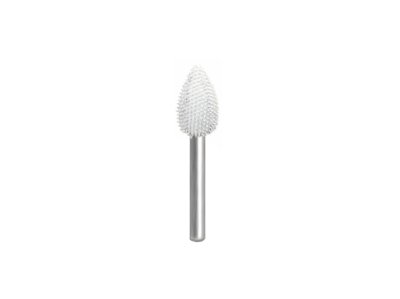 (image for) Saburr Tooth 1/8" Shank Flame Burr - 3/8" Extra Fine