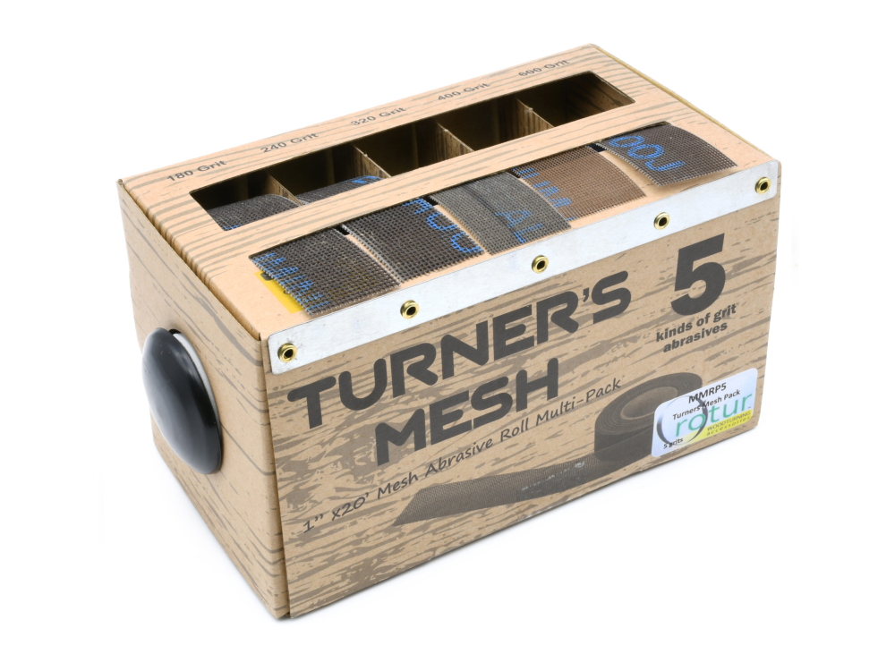 (image for) Rotur Turners Mesh Abrasive Rolls 5-Grit Pack