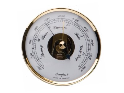 (image for) Barometer Insert - White Face 87mm