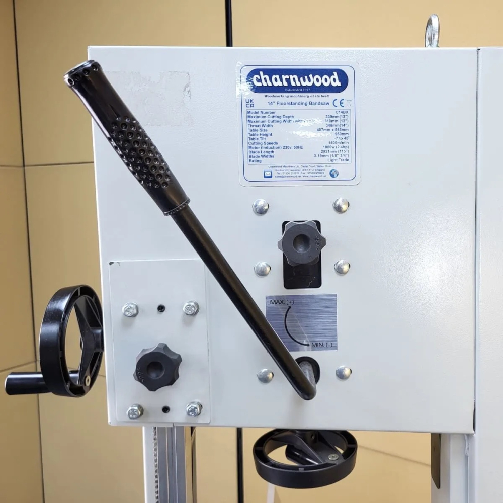 (image for) Charnwood C14BX Cobra 14" Bandsaw 13" Cutting Depth - 1800w