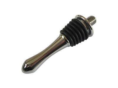 (image for) Droplet Bottle Stopper - Chrome