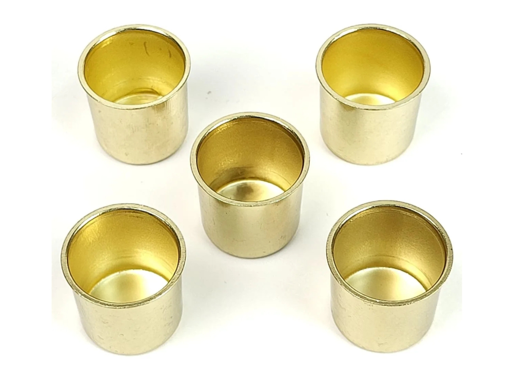 (image for) Charnwood CCG23 Gold 21mm Candle Cup - Pack of 5