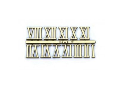 (image for) Full Roman Numerals - Gold (Clearance)