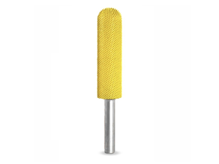 (image for) Saburr Tooth 6mm Shank Ball Nose Burr - 1/2" x 2" Fine