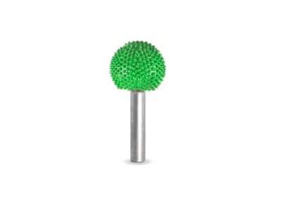 (image for) Saburr Tooth 6mm Shank Sphere Burr - 7/8" Coarse