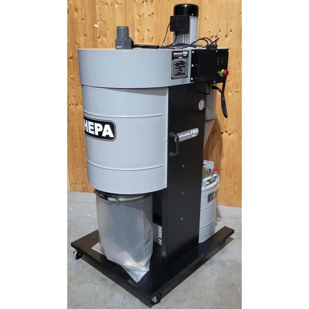 (image for) Charnwood C400RA 4hp 240v HEPA Cyclone Extractor with Remote Start & Auto Filter Cleaning