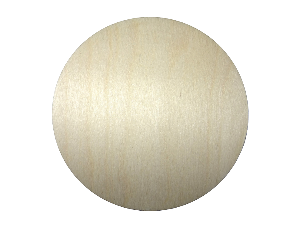 (image for) Pyrography Blank - 10cm Birch Plywood Round