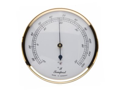 (image for) Thermometer Insert - White Face 87mm