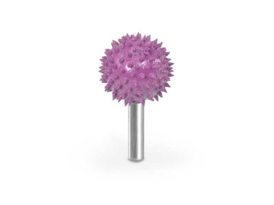 (image for) Saburr Tooth 1/4" Shank Sphere Burr - 1" Supreme 132 grit