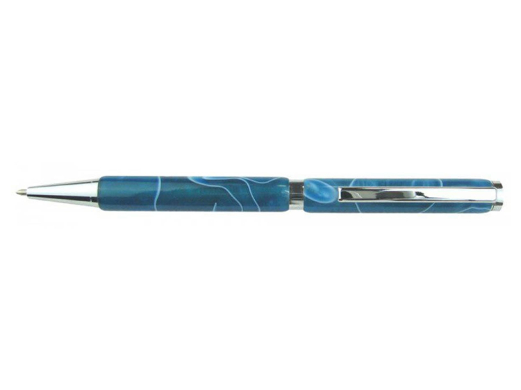 (image for) Charnwood PEN7CH 7mm Slimline Twist Pen - Chrome