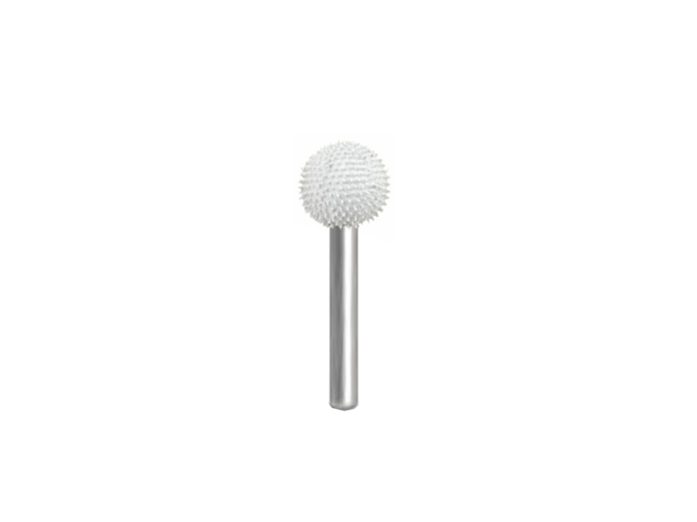 (image for) Saburr Tooth 1/8" Shank Sphere Burr - 3/8" Extra Fine