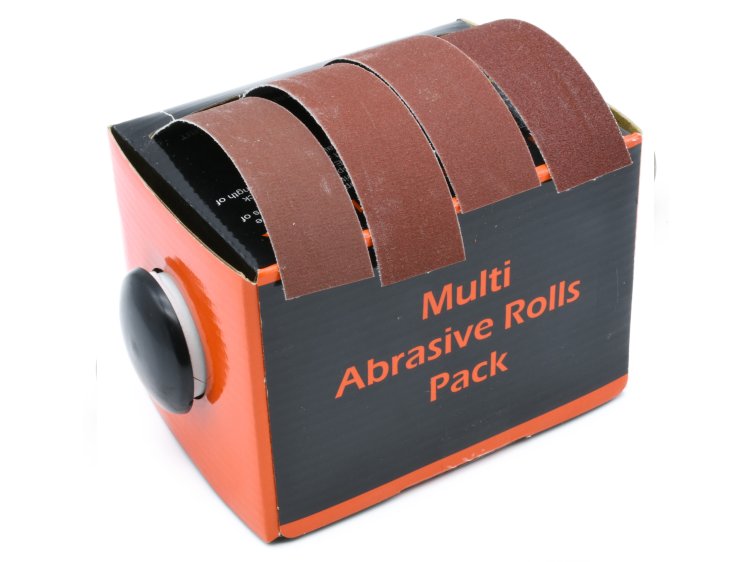 (image for) Rotur Turners Abrasive Rolls 4-Grit Pack