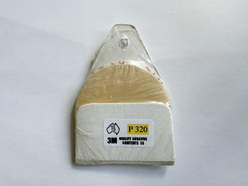 Tim Skilton 75mm Sanding Discs - 320 grit pack of 10 (Clearance) (image for) Tim Skilton 75mm Sanding Discs - 320 grit pack of 10 (Clearance)