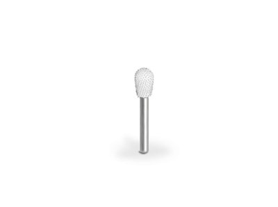 (image for) Saburr Tooth 1/8" Shank Pear Burr - 1/4" Extra Fine