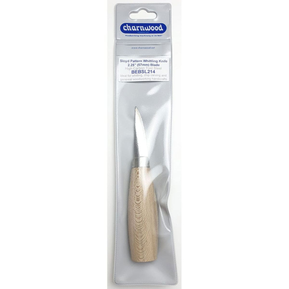 (image for) Beber Sloyd Pattern Whittling Knife - 2.1/4" Blade