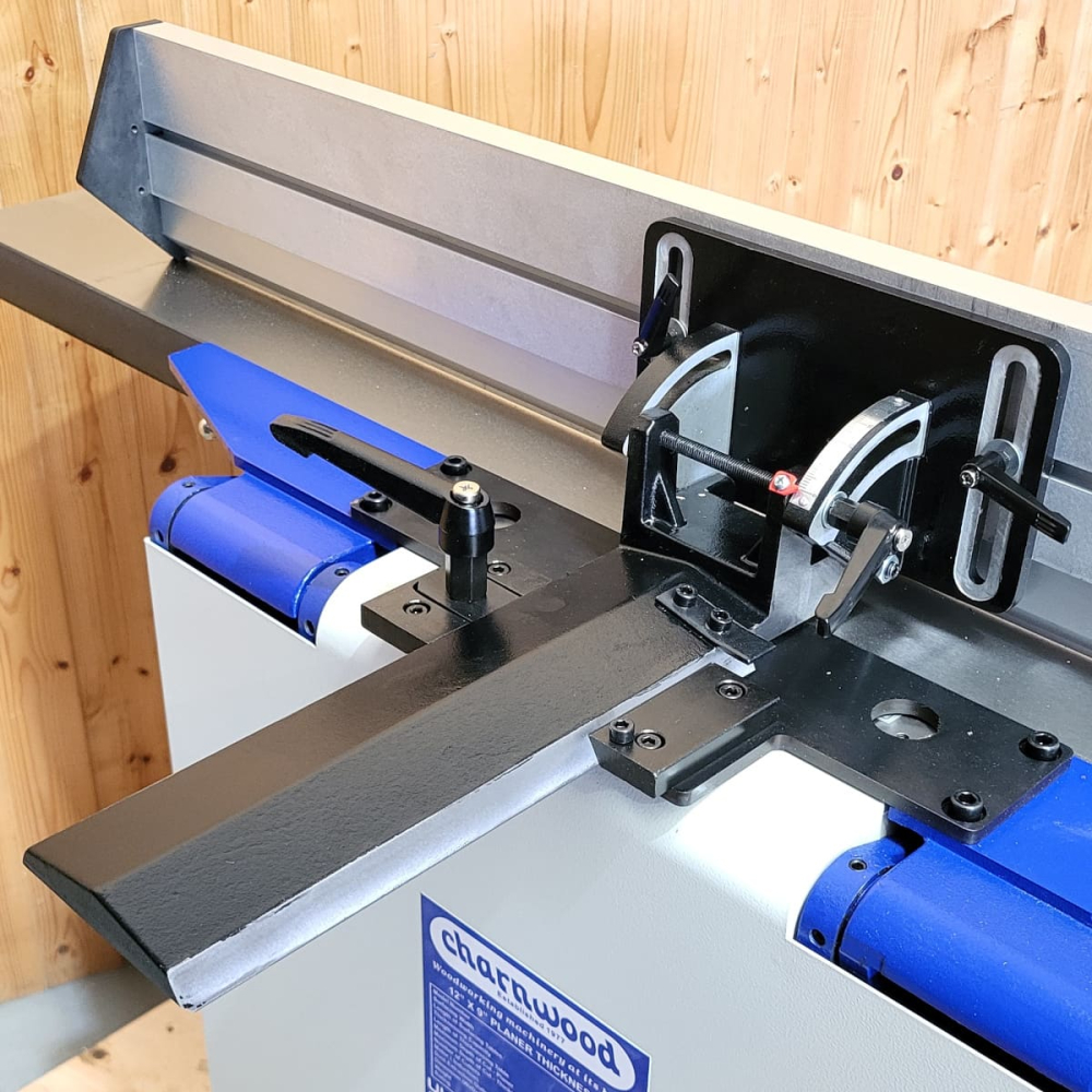 (image for) Charnwood PT12S 12" x 9" Planer Thicknesser With 56 x TC Cutters In Spiral Block
