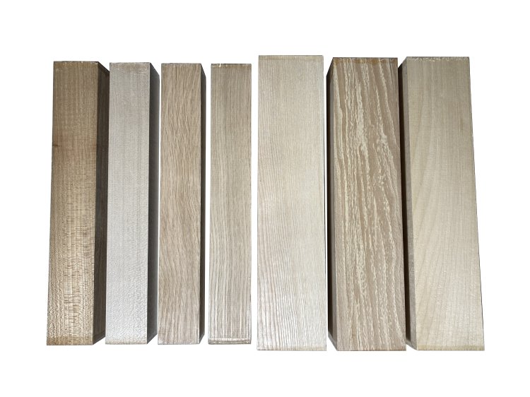 (image for) Mixed Native Hardwood Spindle Blank Pack
