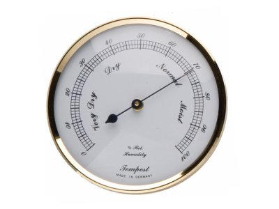 (image for) Hygrometer Insert - White Face 87mm