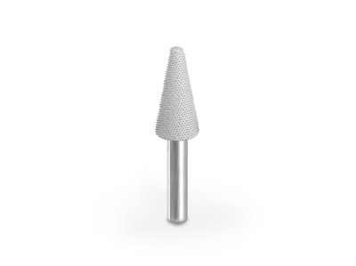 (image for) Saburr Tooth 1/4" Shank Taper Burr - 1/2" Extra Fine