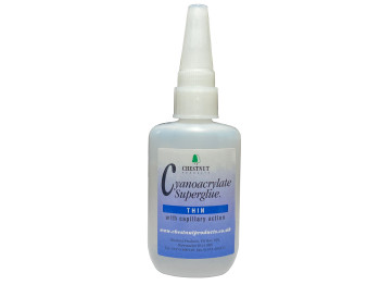 (image for) Chestnut Cyanoacrylate Superglue - Thin 50g