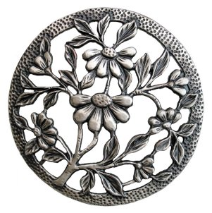 (image for) Pewter Pot Pourri Lid - Daisies