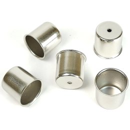 (image for) Charnwood CCN23 Nickel 21mm Candle Cup - Pack of 5