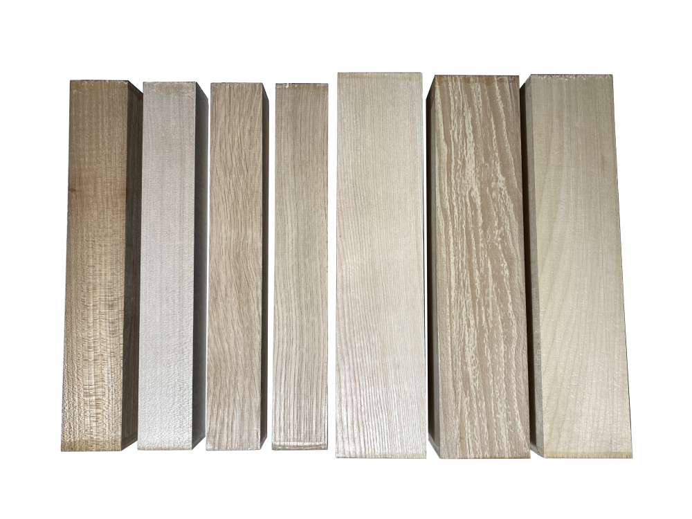 (image for) Mixed Native Hardwood Spindle Blank Pack