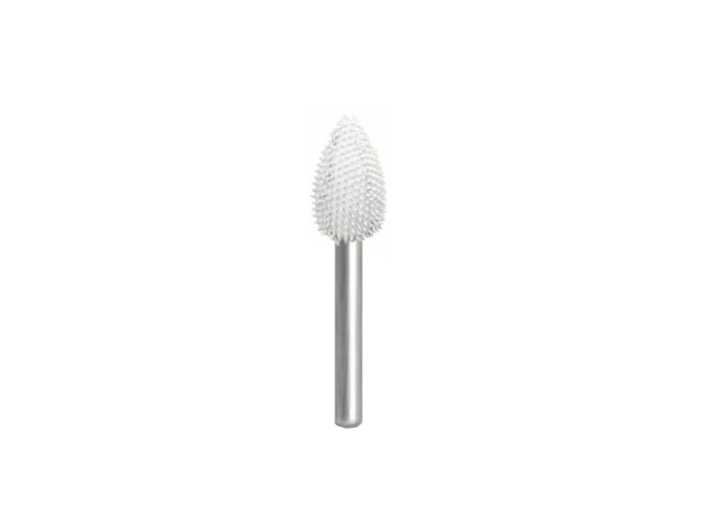 (image for) Saburr Tooth 1/8" Shank Flame Burr - 3/8" Extra Fine