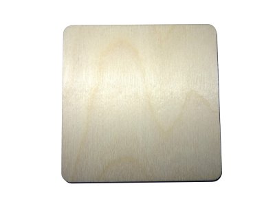 (image for) Pyrography Blank - 10cm Birch Plywood Square