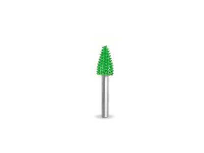 (image for) Saburr Tooth 1/8" Shank Taper Burr - 1/4" Coarse