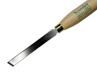 (image for) Hamlet Rolled Edge Skew Chisel 1/2" - Ash Handle