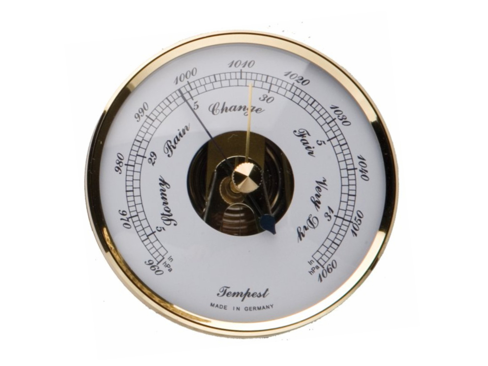 (image for) Barometer Insert - White Face 87mm