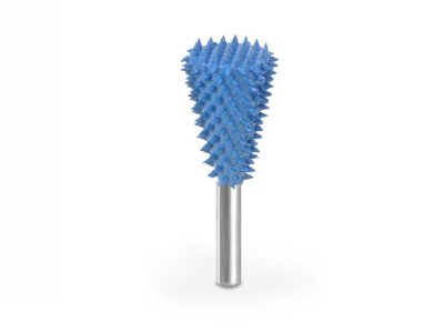 (image for) Saburr Tooth 1/4" Shank Dovetail Burr - 3/4" Supreme 125 grit