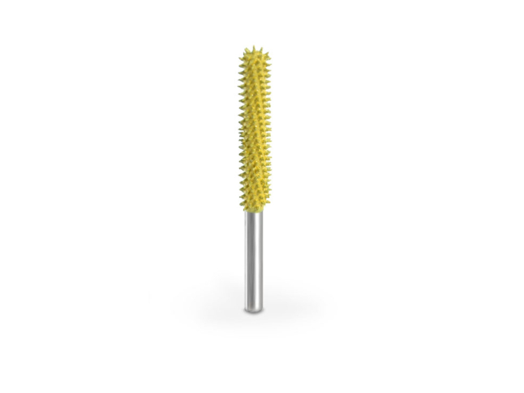 (image for) Saburr Tooth 1/8" Shank Long Ball Nose Burr - 1/8" Fine