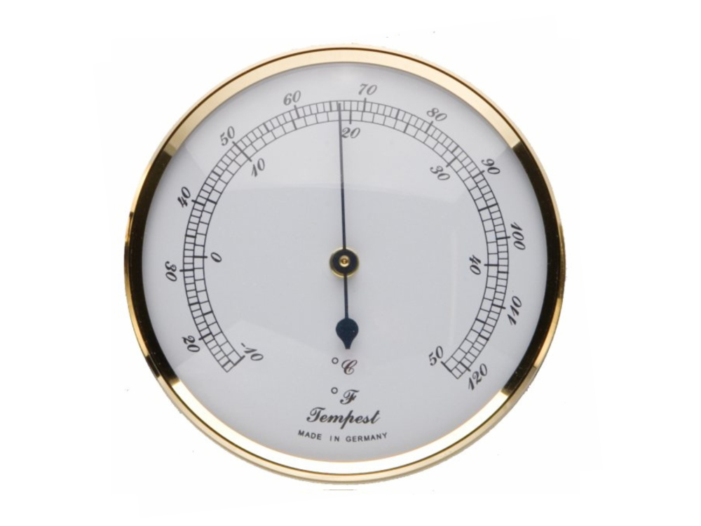 Thermometer Inserts Thermometer Insert - White Face 87mm : Ockenden Timber