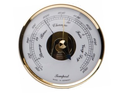 (image for) Barometer Insert - White Face 103mm