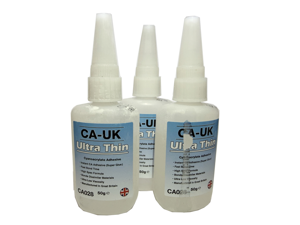 (image for) CA-UK Ultra Thin Cyanoacrylate Adhesive 50g x 3 (Second)