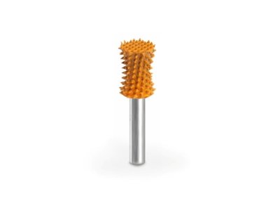 (image for) Saburr Tooth 6mm Shank Concave Burr - 1/2" Extra Coarse