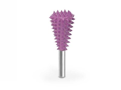 (image for) Saburr Tooth 1/4" Shank Dovetail Burr - 3/4" Supreme 132 grit