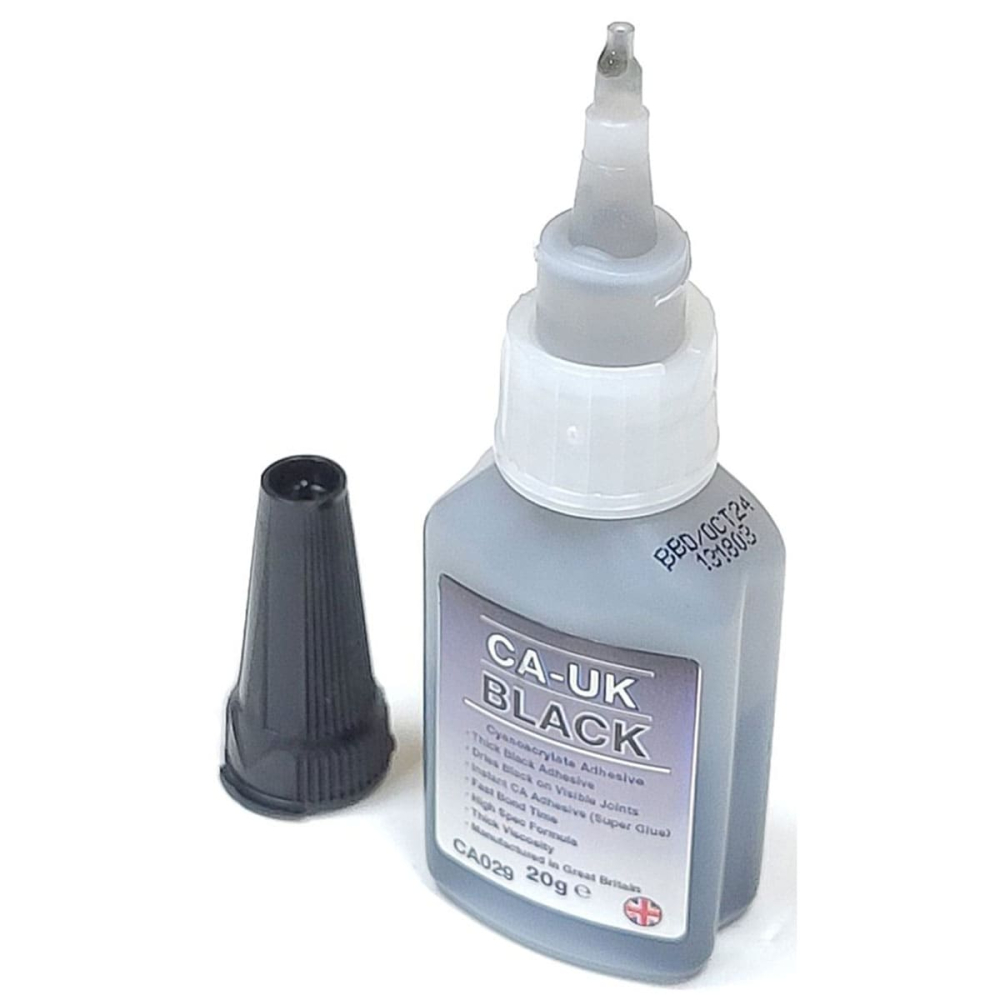 (image for) CA-UK Black Cyanoacrylate Adhesive 20g